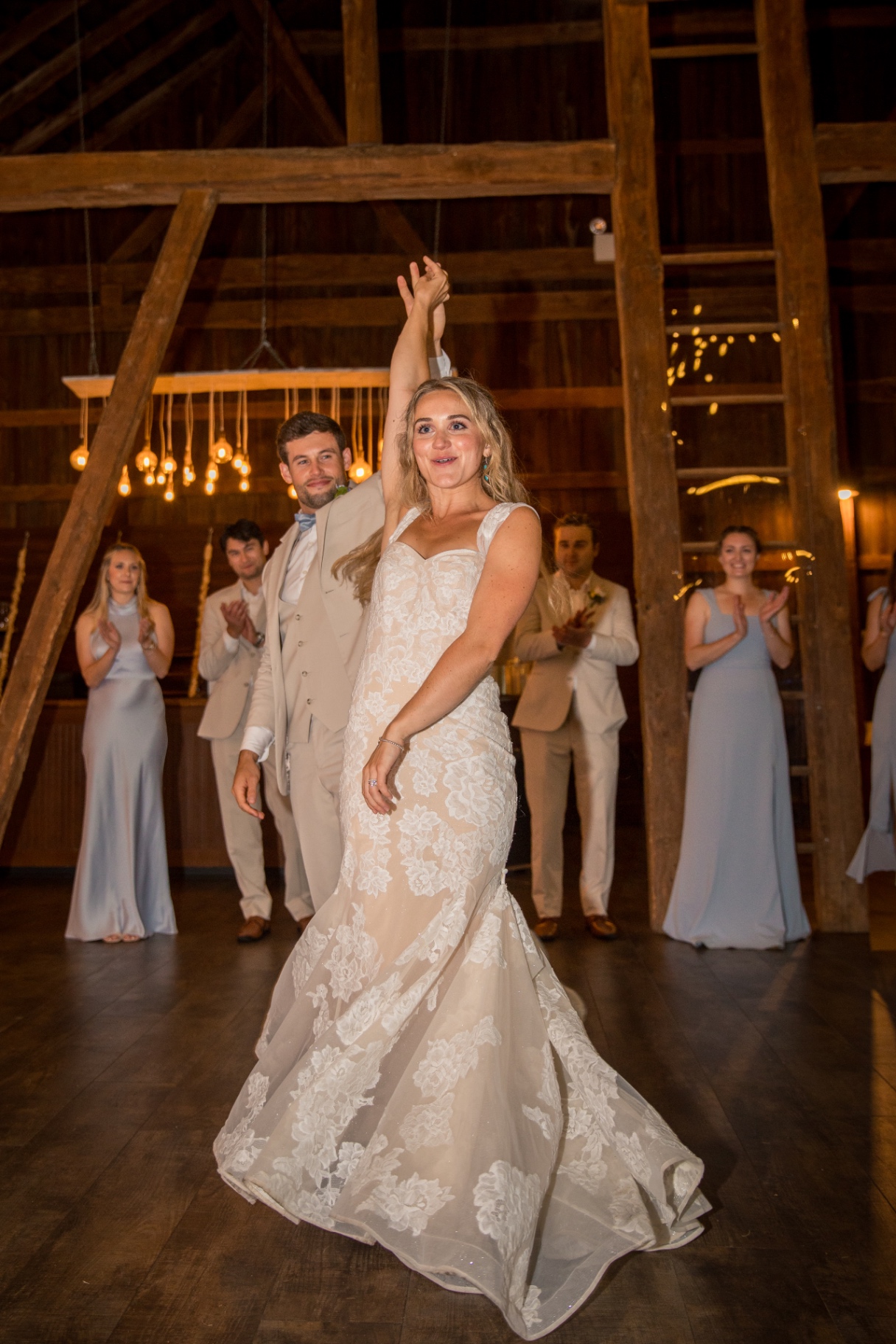 rachel and andrew after the rain at olde homestead golf club