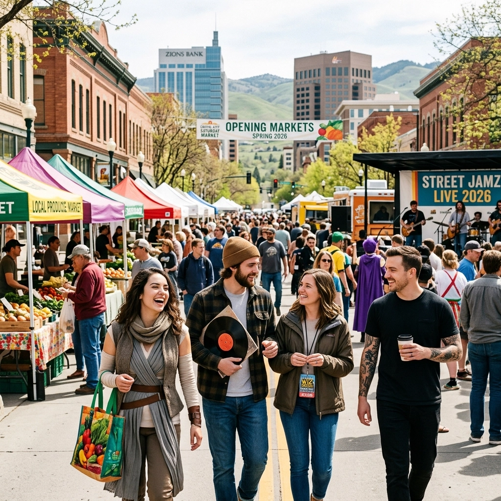 [HERO] Boise Weekend Guide: Comic Con, Opening Markets, and Live Jams (April 10-12, 2026)
