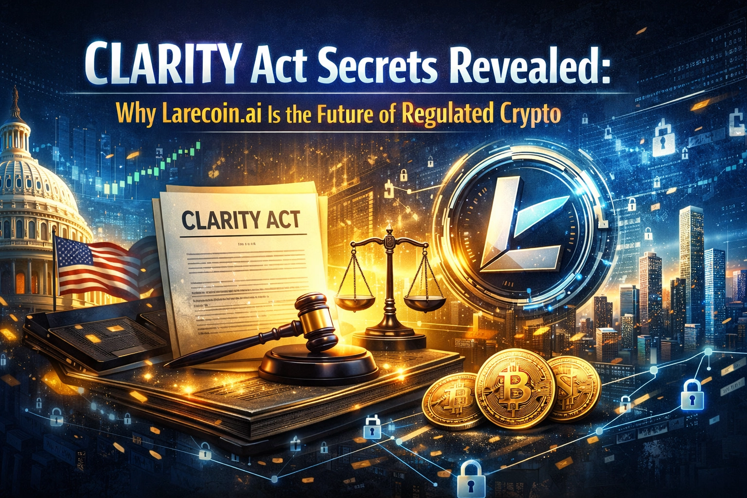 [HERO] CLARITY Act Secrets Revealed: Why Larecoin.ai Is the Future of Regulated Crypto