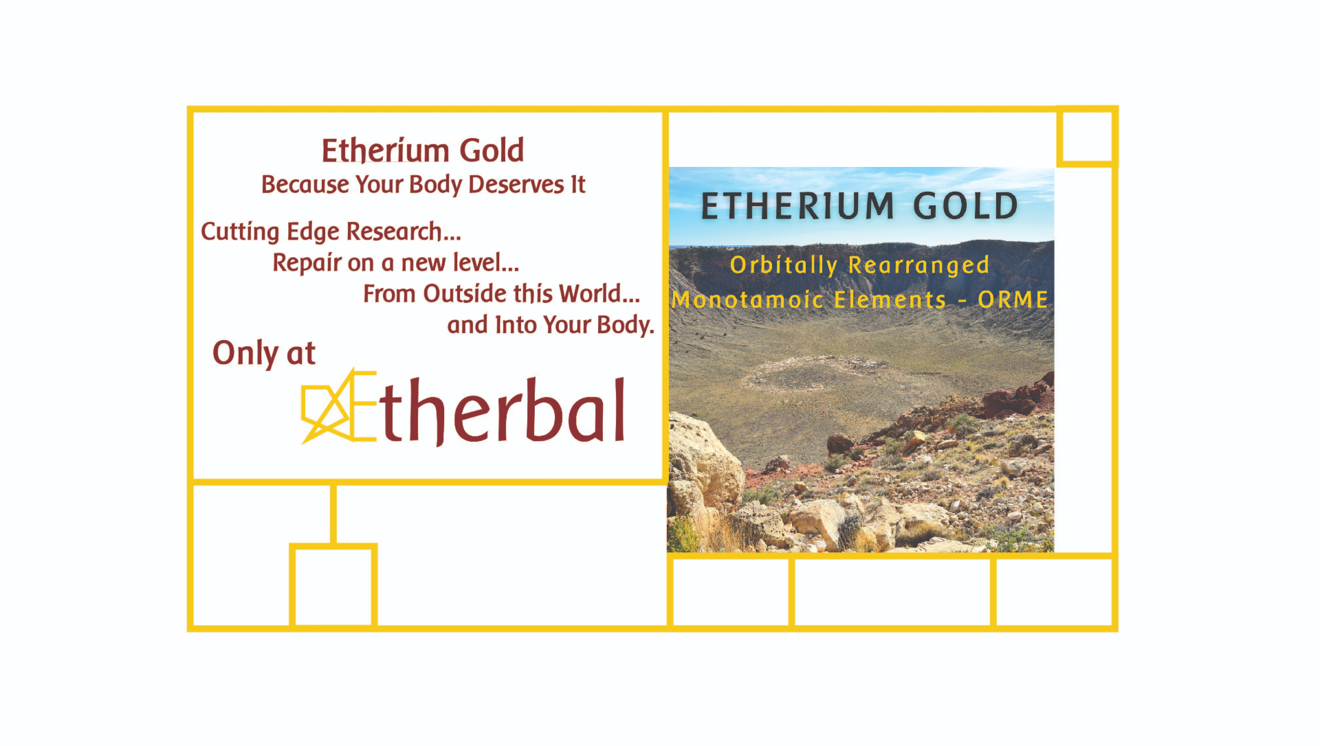 AEtherbal Etherium Gold Promotional
