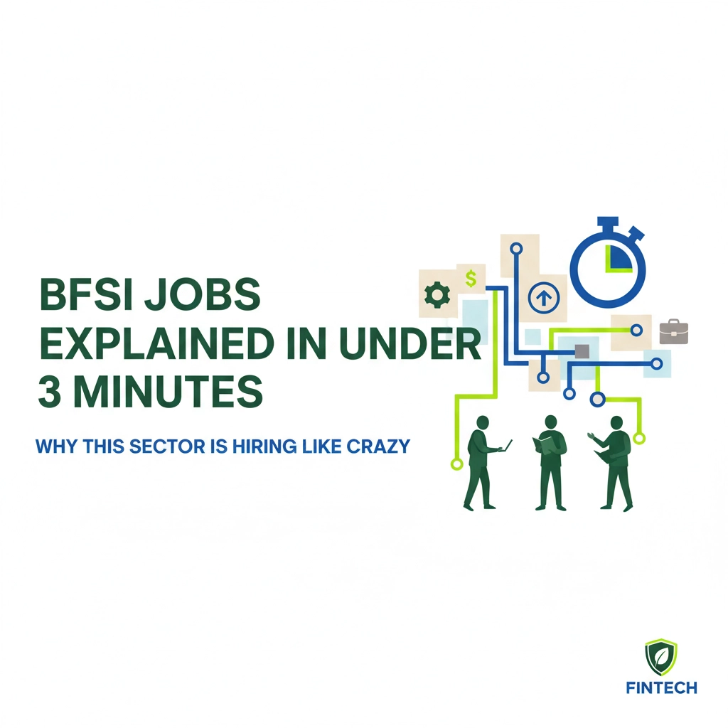 BFSI Jobs Explained in Under 3 Minutes: Why This Sector Is Hiring Like Crazy