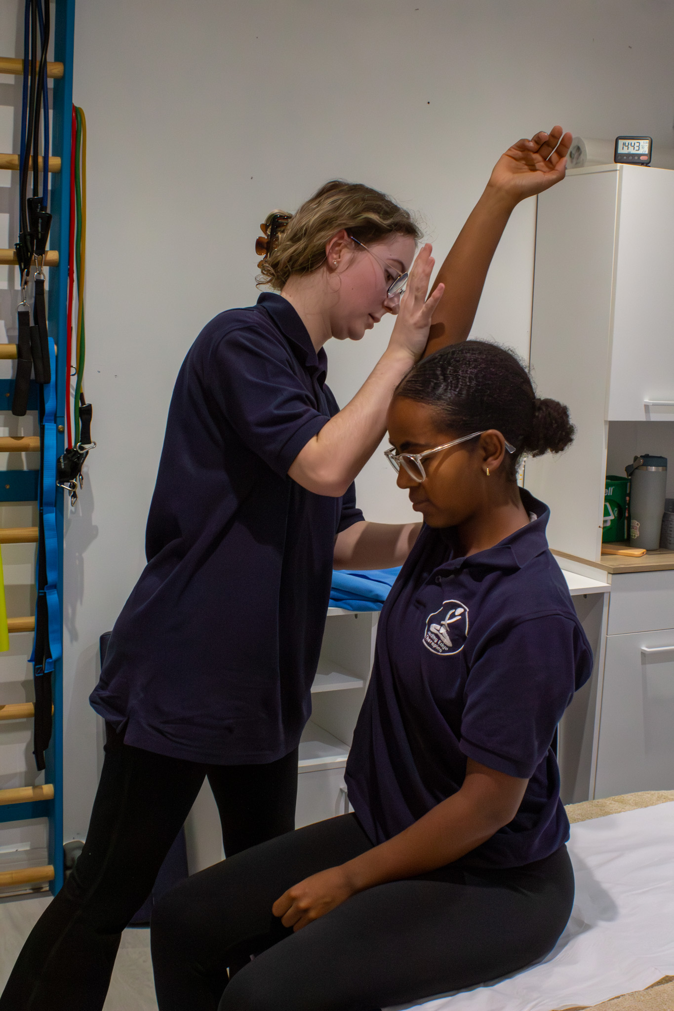 Physiotherapist Shoulder Assessment