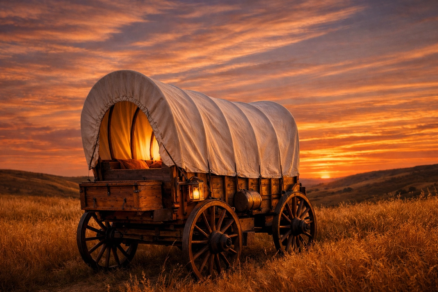 [HERO] Conestoga Wagon Glamping 101: A Beginner