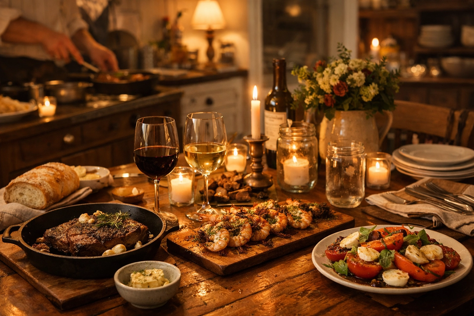 [HERO] The Host’s Guide to Intimate Dinner Parties: Why a Private Chef Event is the Ultimate Home Luxury