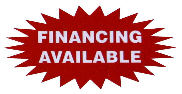 FINANCING AVAILABLE Starburst Graphic