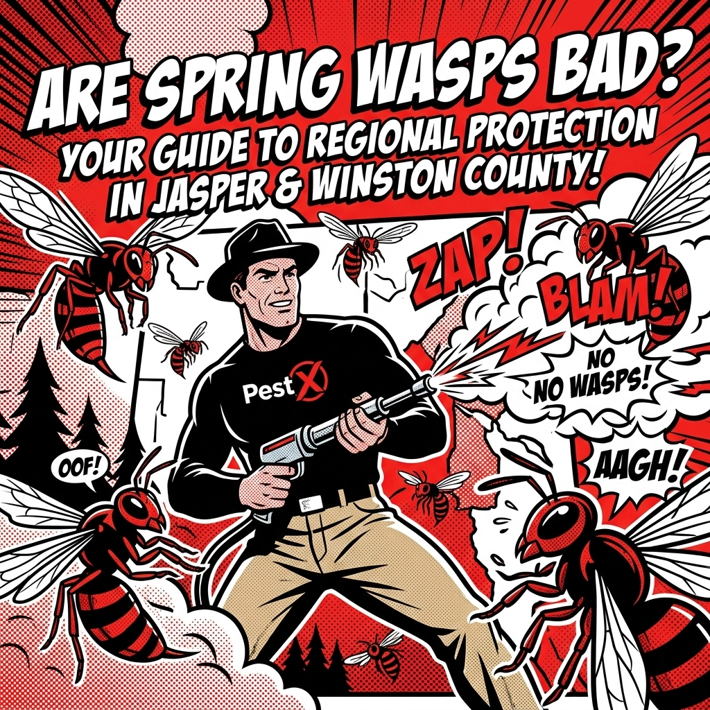 [HERO] Are Spring Wasps Bad? Your Guide to Regional Protection in Jasper and Winston County