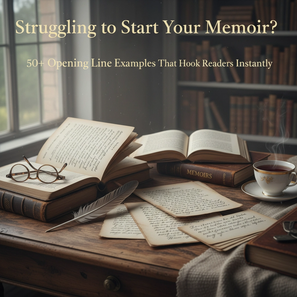 How to Start a Memoir: 50+ Opening Line Examples That Hook Readers Instantly
