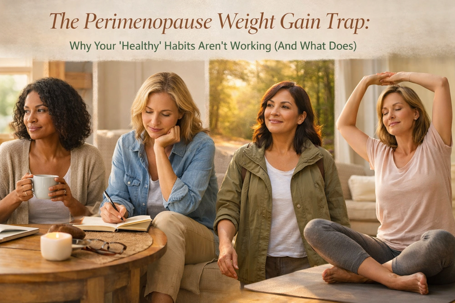[HERO] The Perimenopause Weight Gain Trap: Why Your 'Healthy' Habits Aren't Working (And What Does)