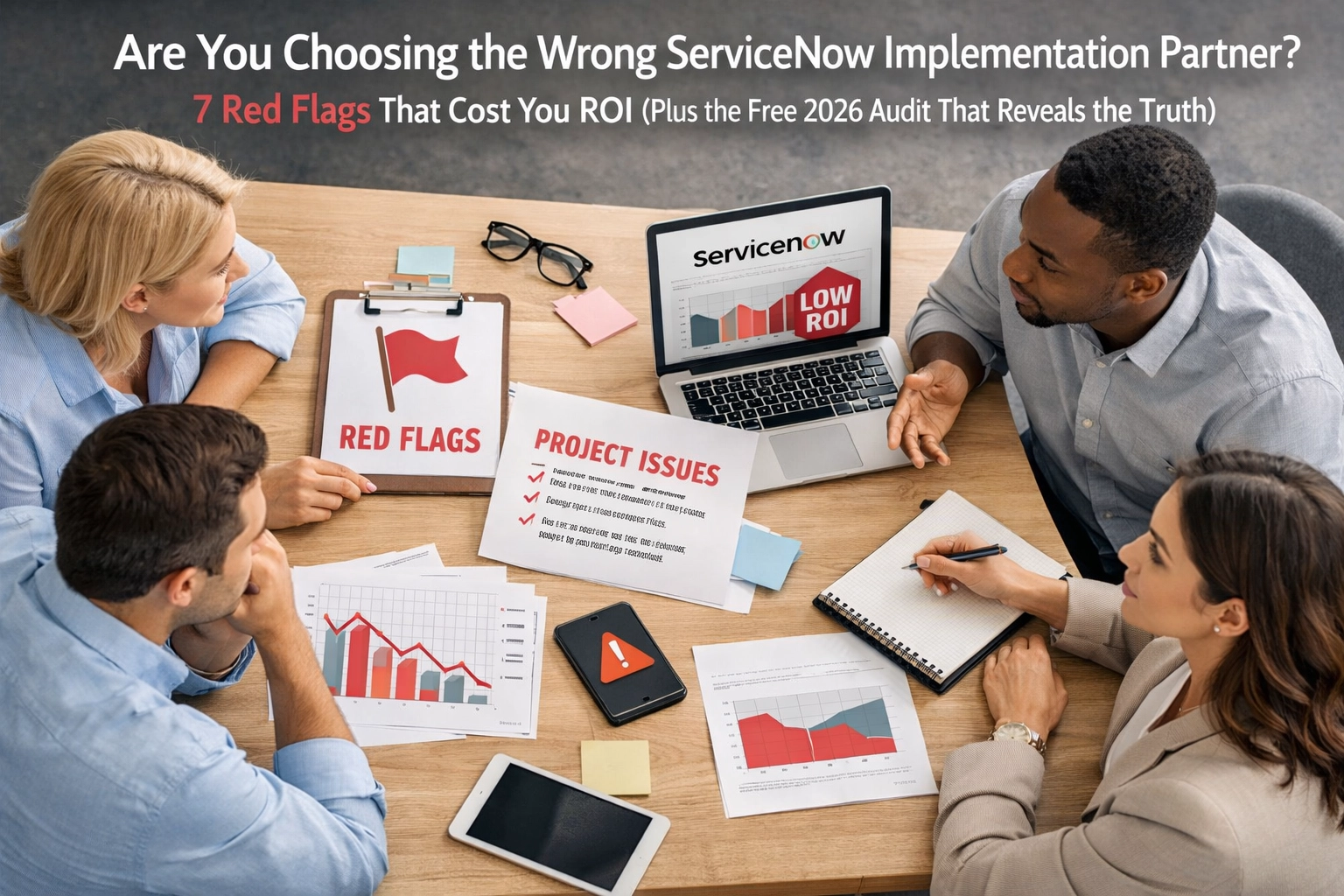 [HERO] Are You Choosing the Wrong ServiceNow Implementation Partner? 7 Red Flags That Cost You ROI (Plus the Free 2026 Audit That Reveals the Truth)