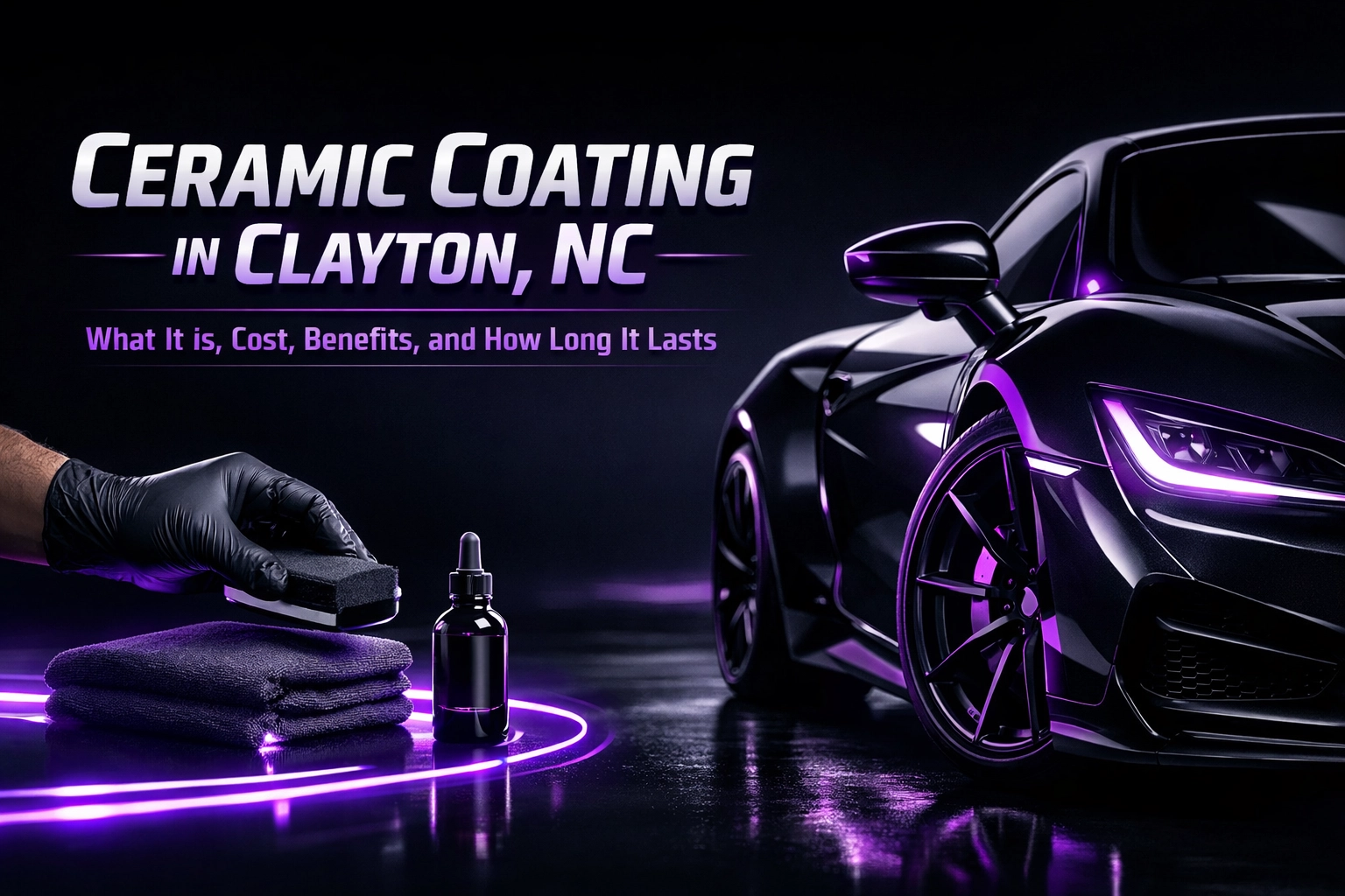 [HERO] Ceramic Coating in Clayton, NC: What It Is, Cost, Benefits, and How Long It Lasts