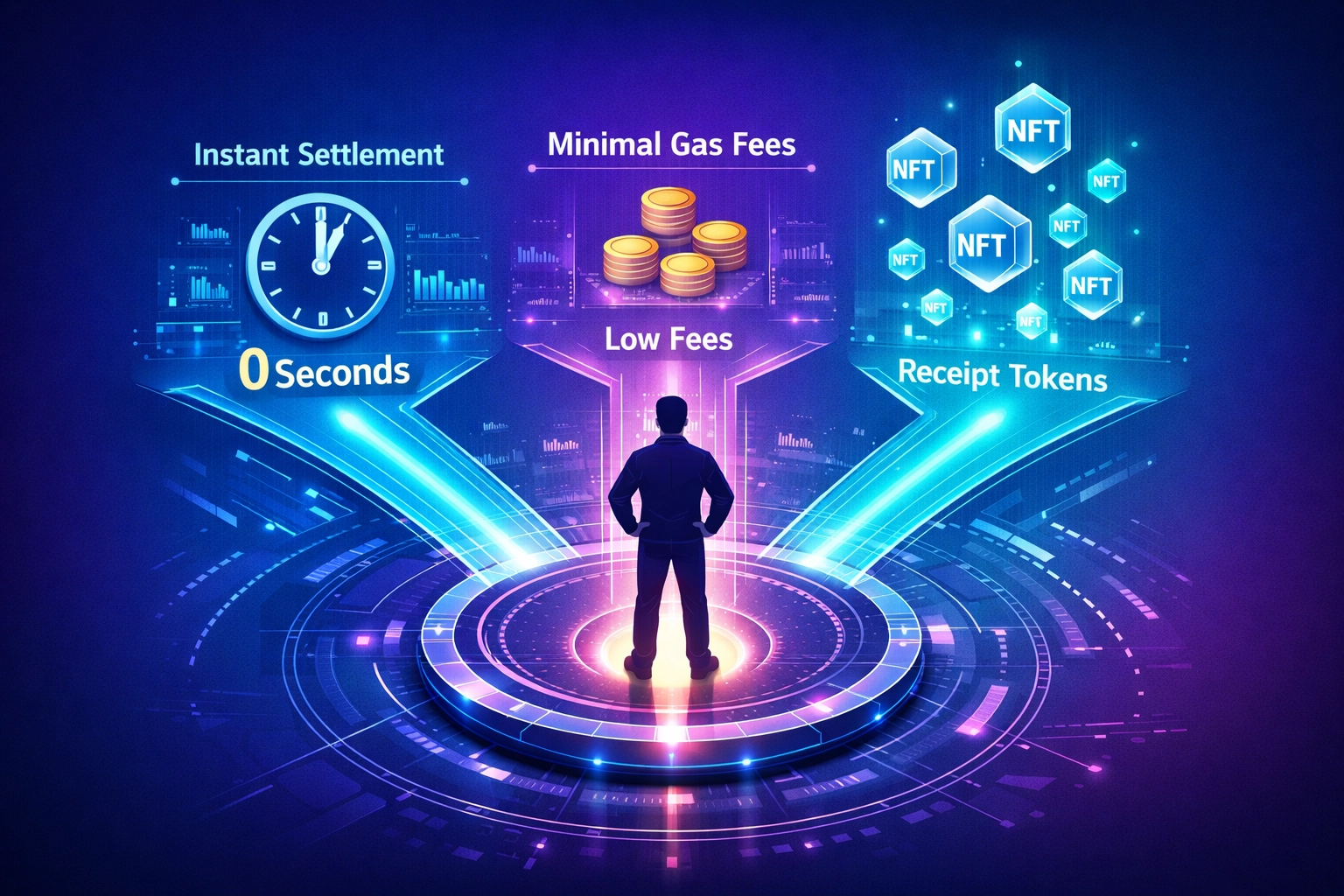Self-custody merchant benefits: instant settlement, low fees, and NFT receipt tracking