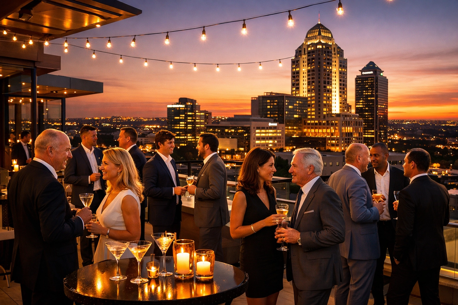 Metals Events 2026 South Africa networking cocktail event with industry executives in Sandton