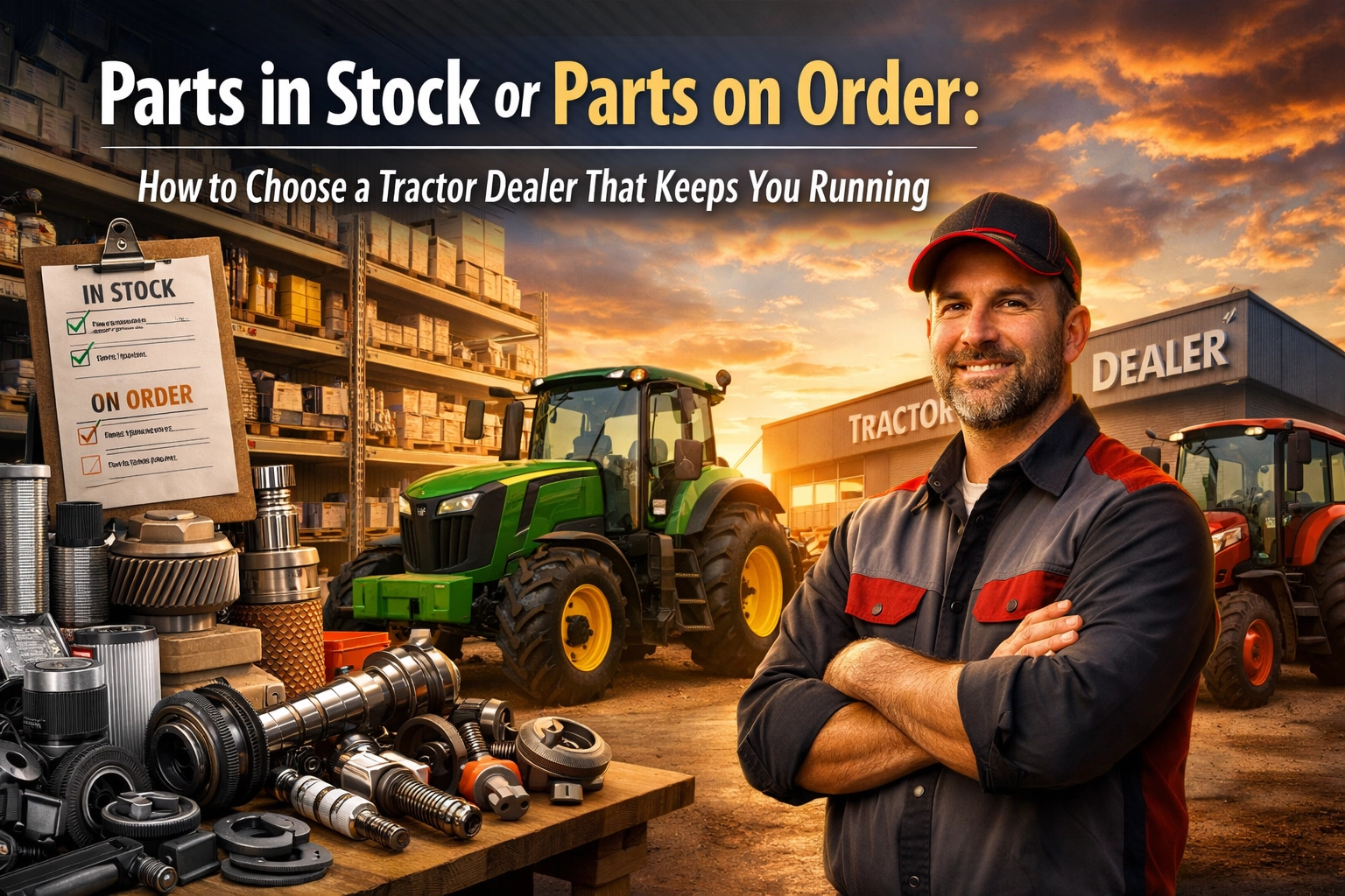[HERO] Parts in Stock or Parts on Order: How to Choose a Tractor Dealer That Keeps You Running