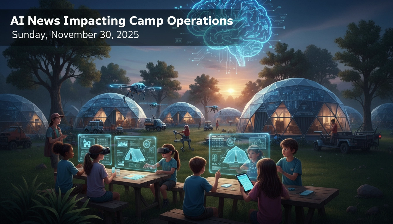 AI and Camp Weekly Summary: How This Week's Breakthroughs Shape Your 2026 Camp Operations (Sunday, November 30, 2025)