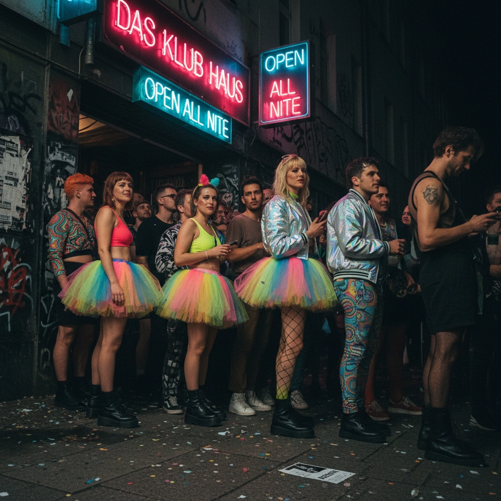 Photos are for illustrative purposes only and do not depict actual scenes or guests from Sisyphos club.