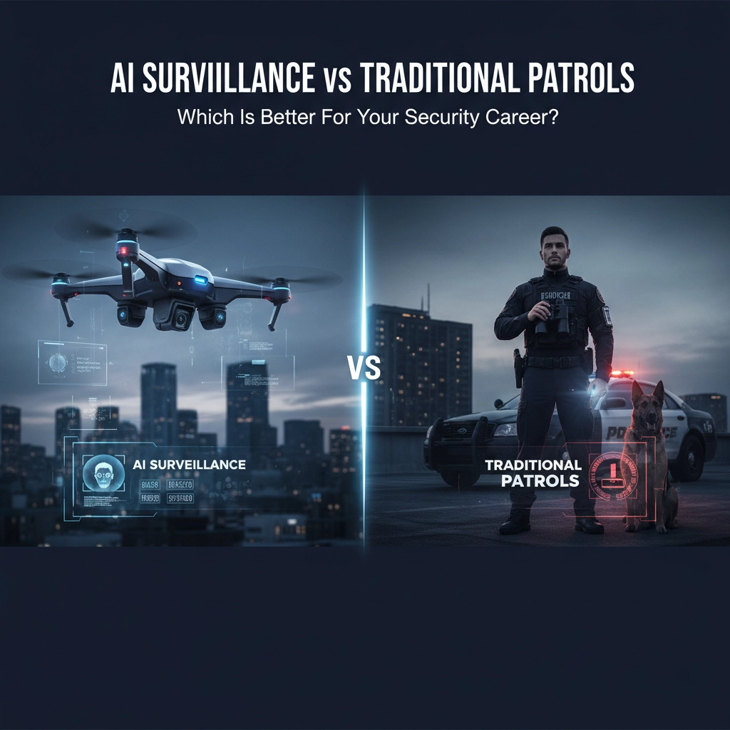 AI Surveillance vs Traditional Patrols: Which Is Better For Your Security Career?
