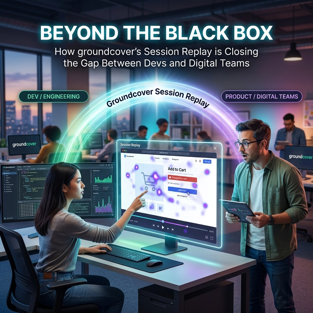 [HERO] Beyond the Black Box: How groundcover’s Session Replay is Closing the Gap Between Devs and Digital Teams