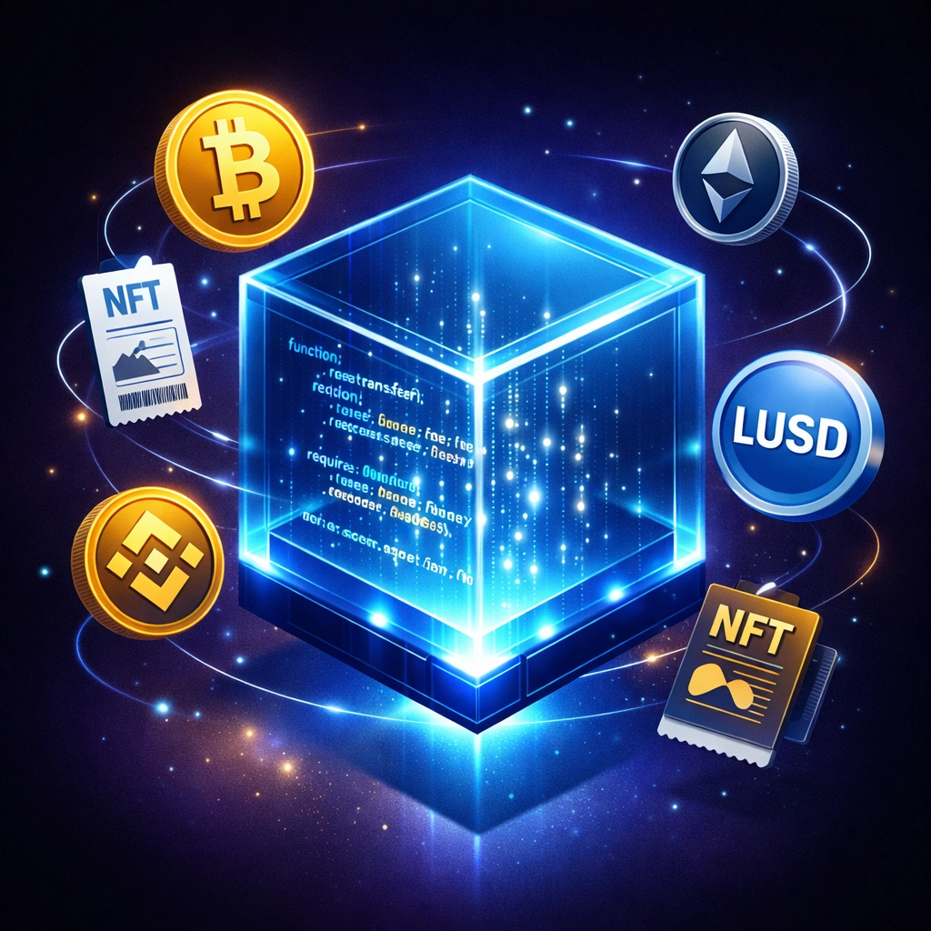 Self-custody merchant wallet with NFT receipts and LUSD stablecoin for Web3 global payments