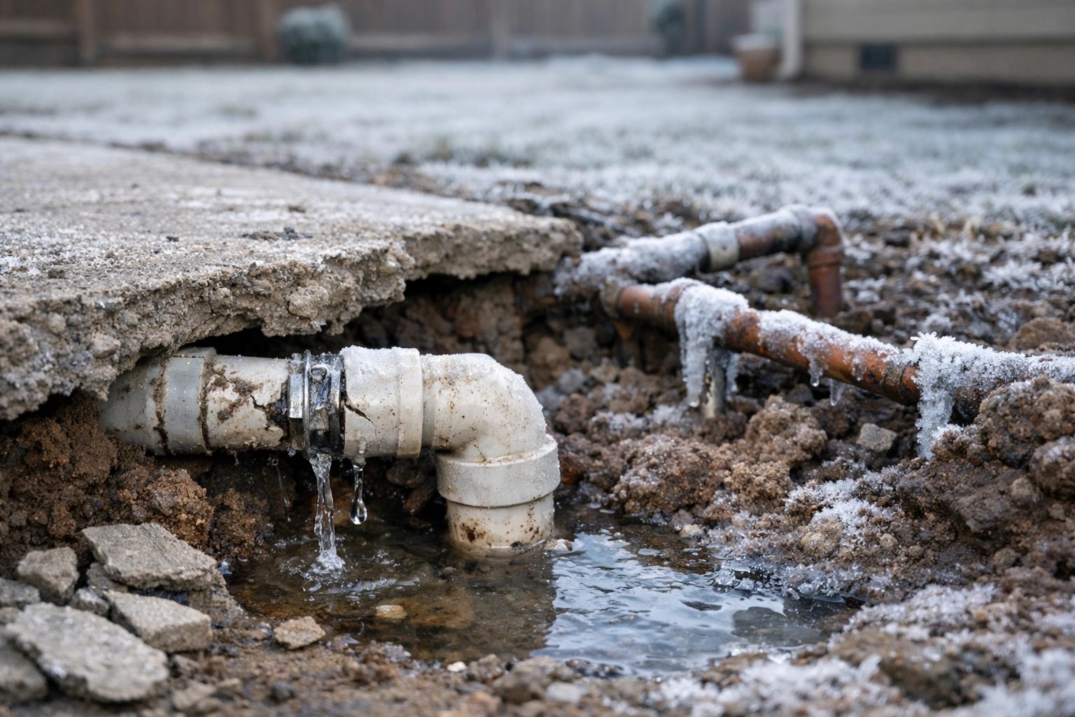 [HERO] Slab Leaks & Temperature Swings: How Southern Louisiana Freezes Trigger Under-Slab Plumbing Failures