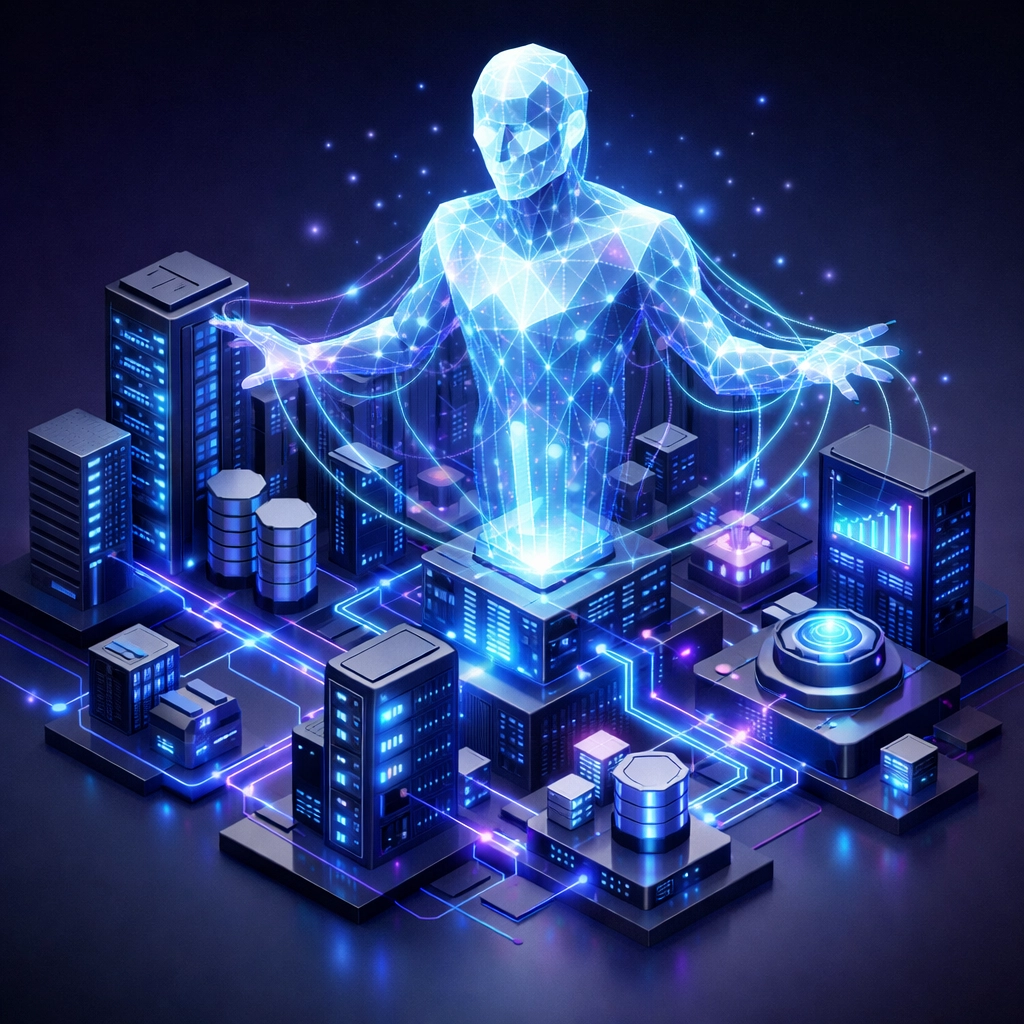 Agentic AI managing ServiceNow ITOM infrastructure with automated predictive analytics