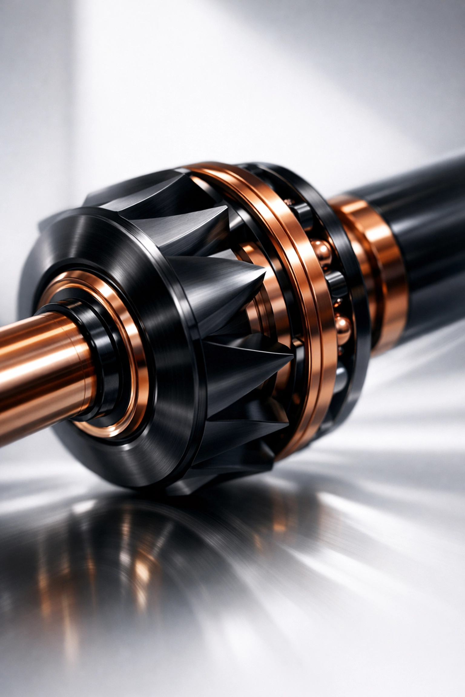 High-performance engine component in motion, symbolizing the efficient workflow of a marketing implementation partner.