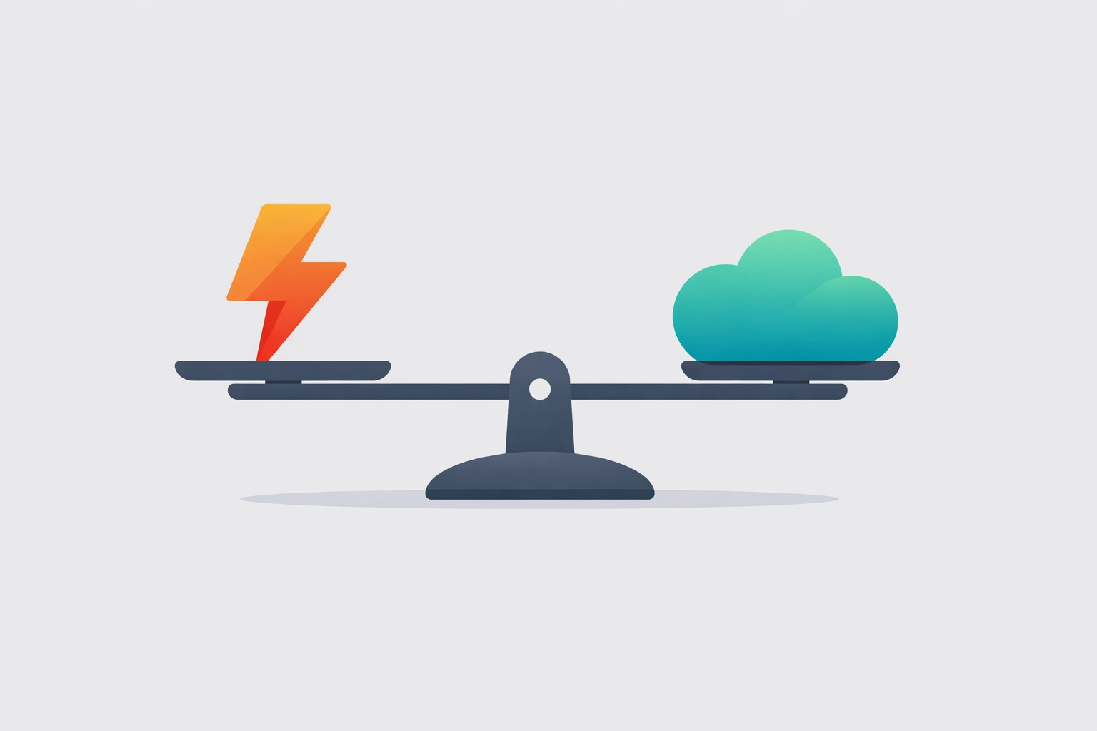 Minimalist balance scale illustrating the optimal work-to-rest ratio for VO2 max cycling intervals.
