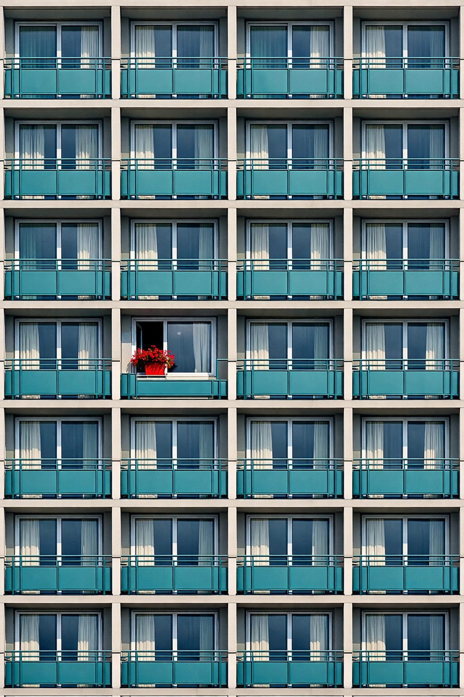 Urban architectural patterns and symmetry captured as a creative street photography idea.