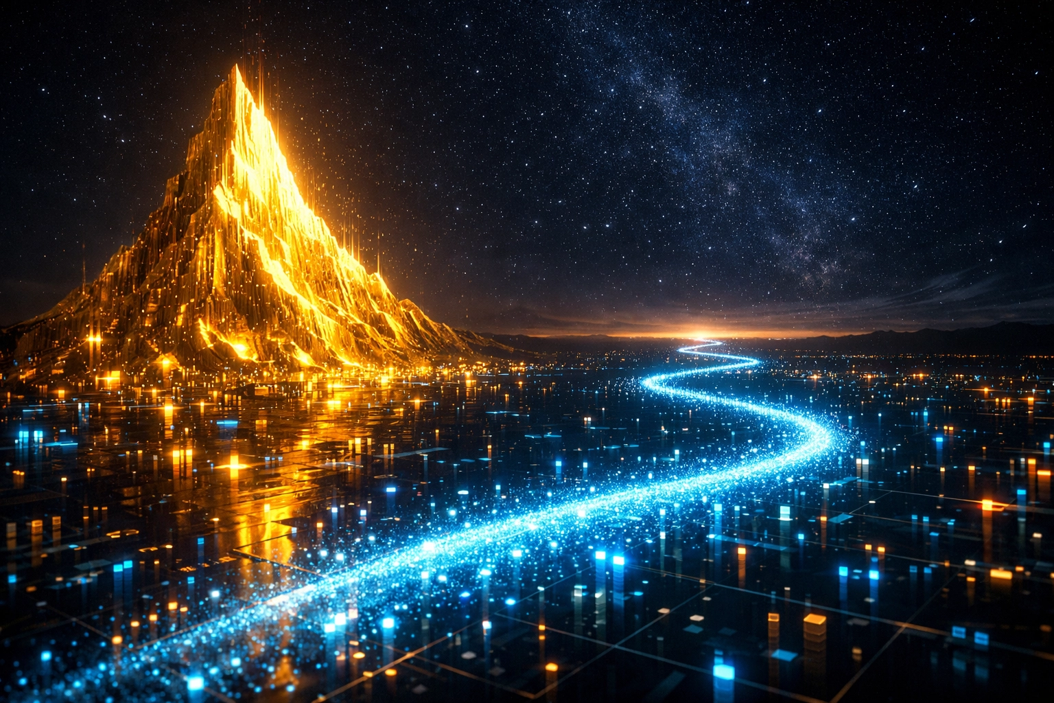 A visual representation of high-volume head keywords versus specific long-tail keyword search paths.