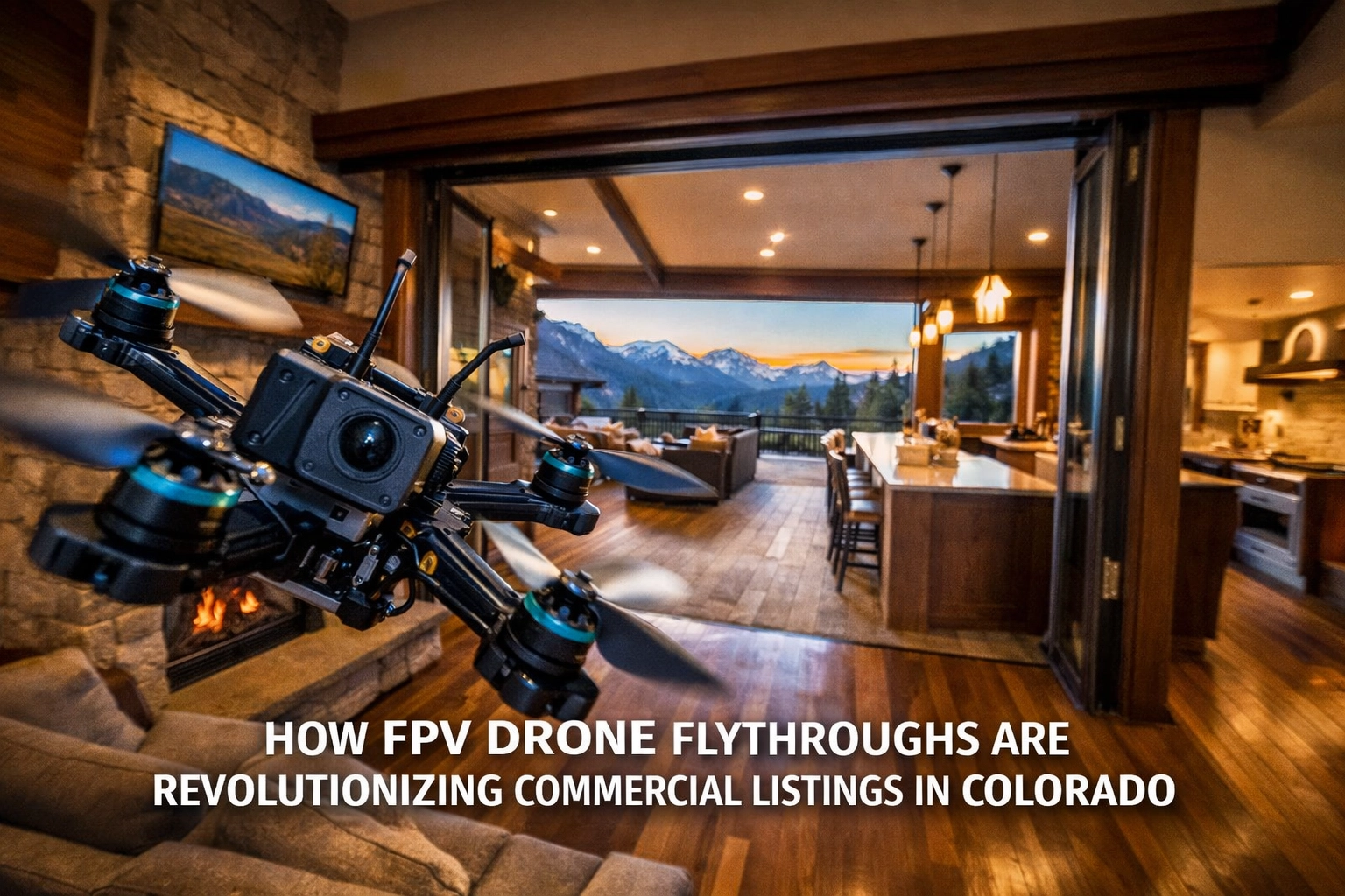 [HERO] How FPV Drone Flythroughs are Revolutionizing Commercial Listings in Colorado