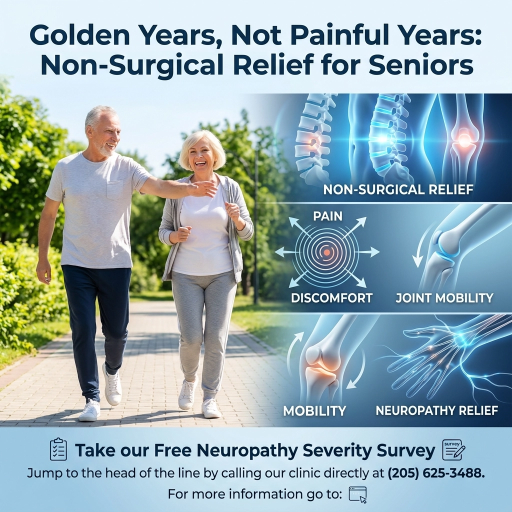[HERO] Golden Years, Not Painful Years: Non-Surgical Relief for Seniors