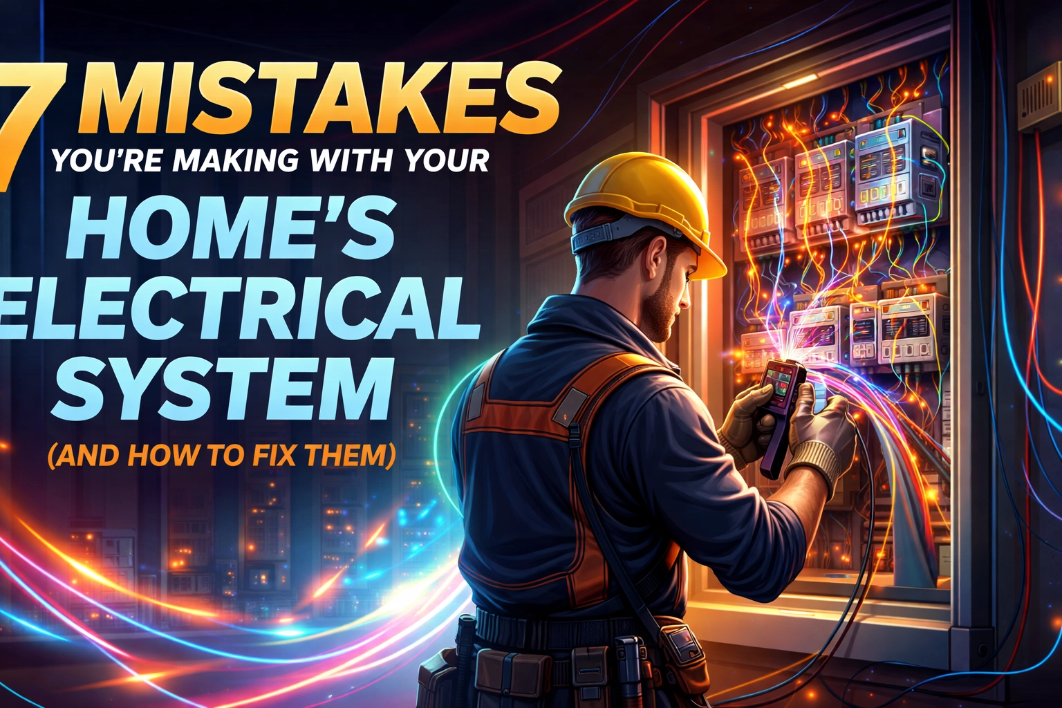 [HERO] 7 Mistakes You're Making with Your Home's Electrical System (and How to Fix Them)