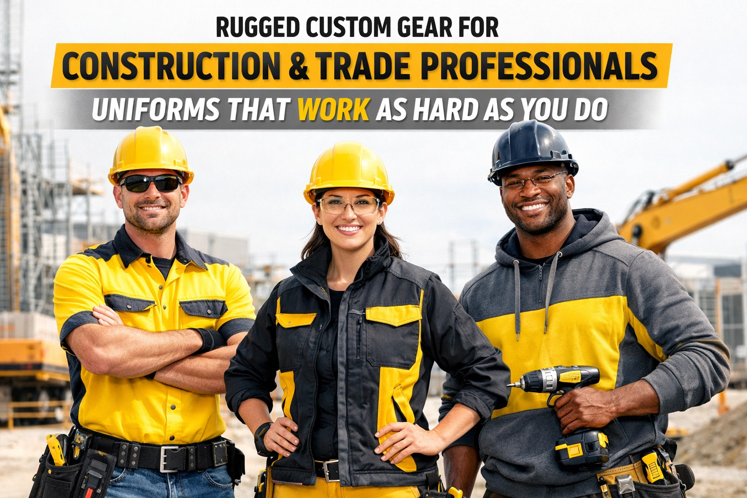 [HERO] Rugged Custom Gear for Construction & Trade Professionals: Uniforms That Work as Hard as You Do