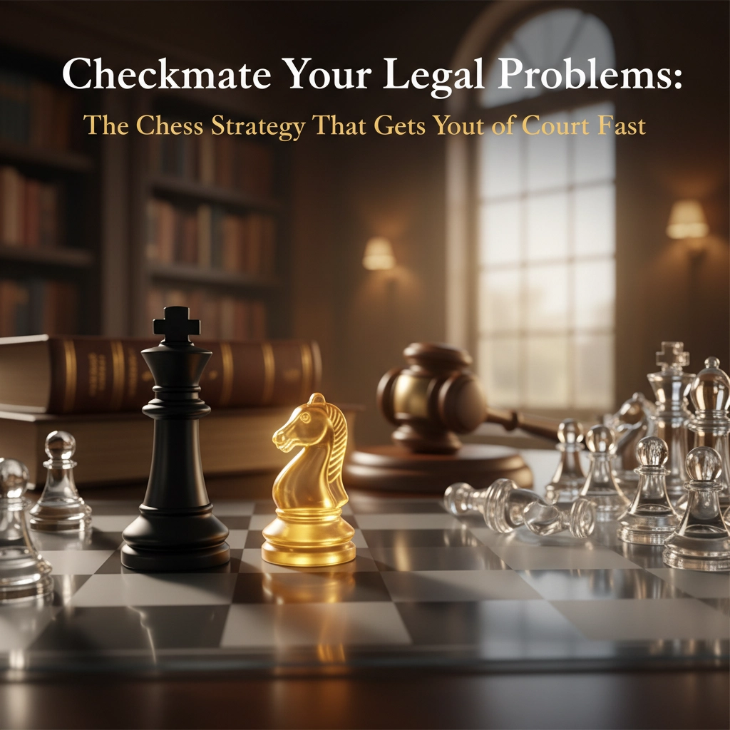 Checkmate Your Legal Problems: The Chess Strategy That Gets You Out of Court Fast