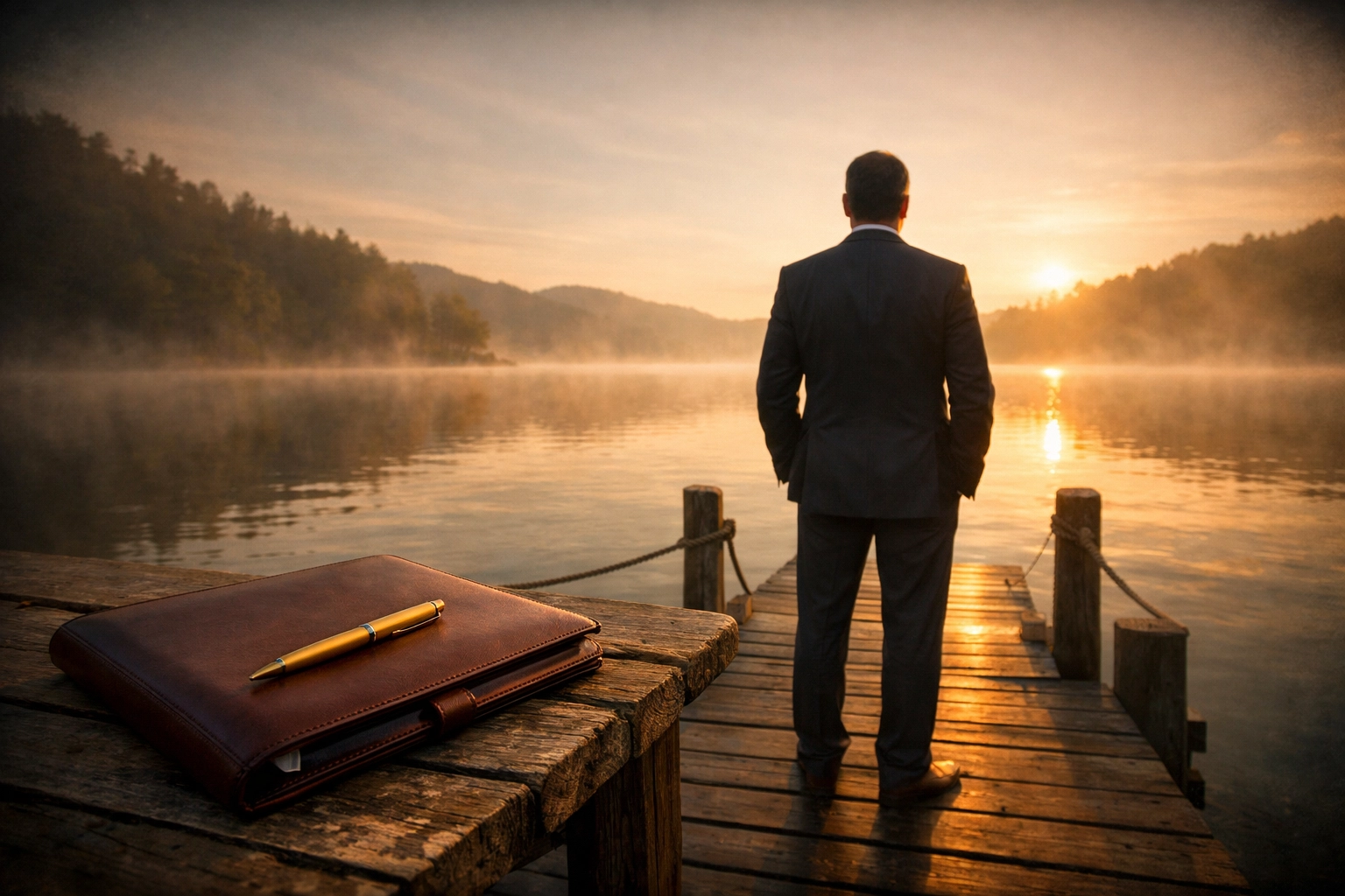 An MSP owner reflecting on success and freedom after achieving a high-value business exit.