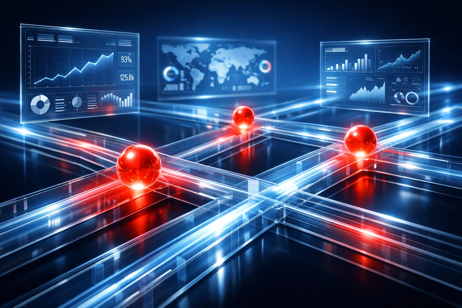 Autonomous AI agents processing real-time data streams in modern agentic era infrastructure