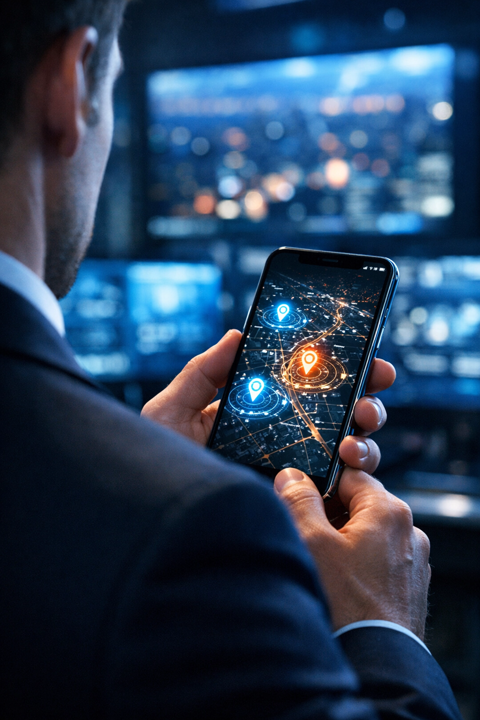 911 Medellin security expert monitoring real-time logistics and VIP protection routes for secure airport pickup.