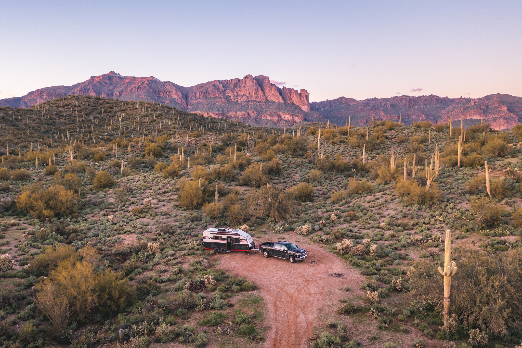 BlackSeries HQ21 Travel Trailer in Desert