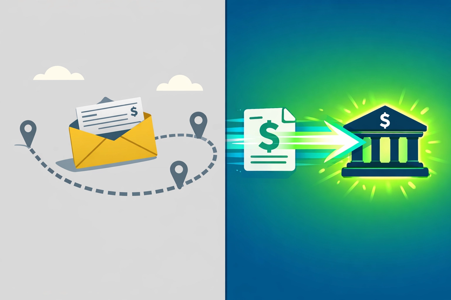 Direct deposit versus paper check speed comparison for faster tax refunds