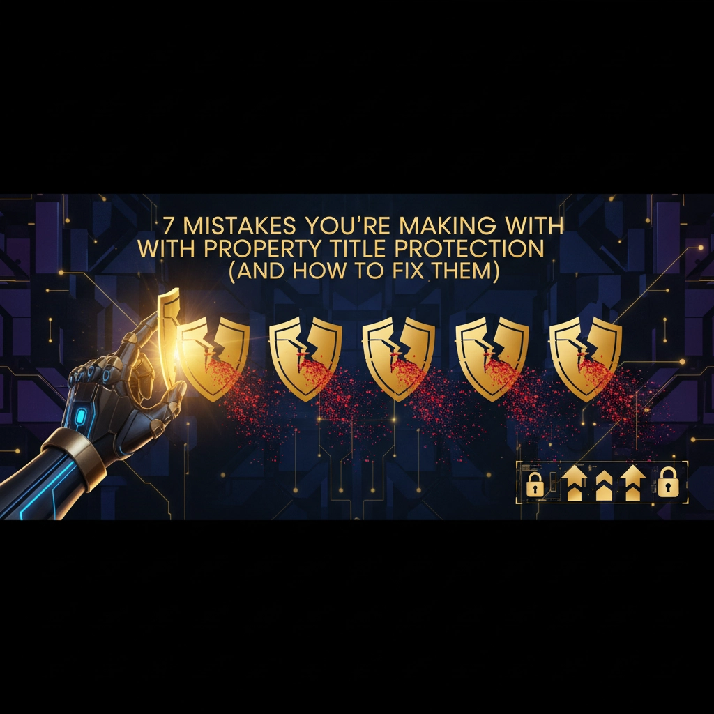 7 Mistakes You're Making with Property Title Protection (and How to Fix Them)