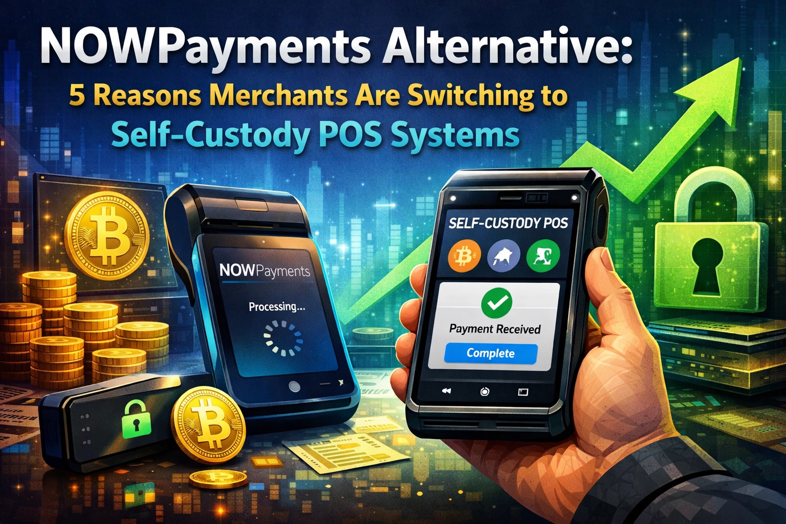 [HERO] NOWPayments Alternative: 5 Reasons Merchants Are Switching to Self-Custody POS Systems