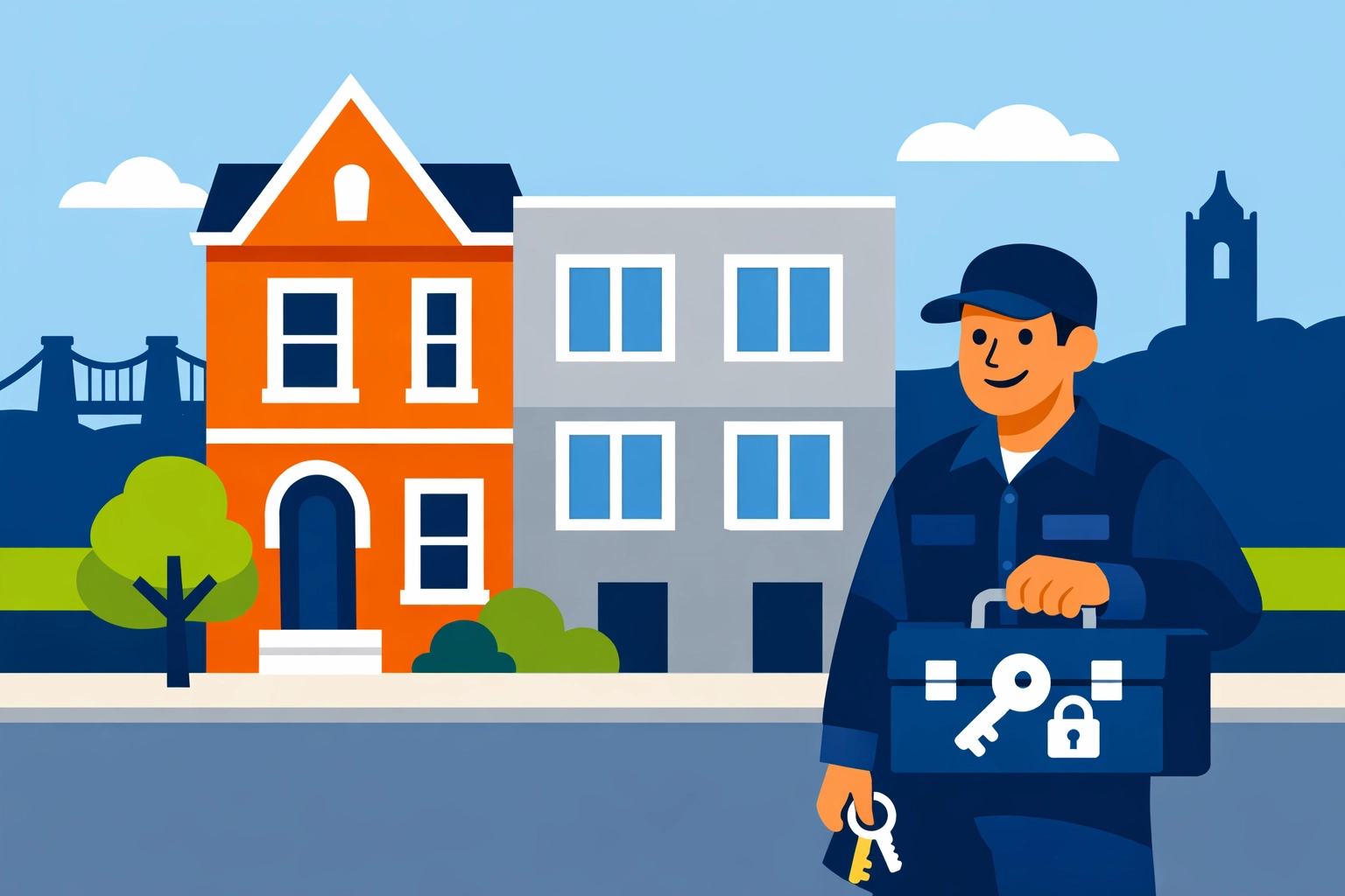 Expert locksmith in Bristol providing tailored security for Victorian houses and modern city apartments.