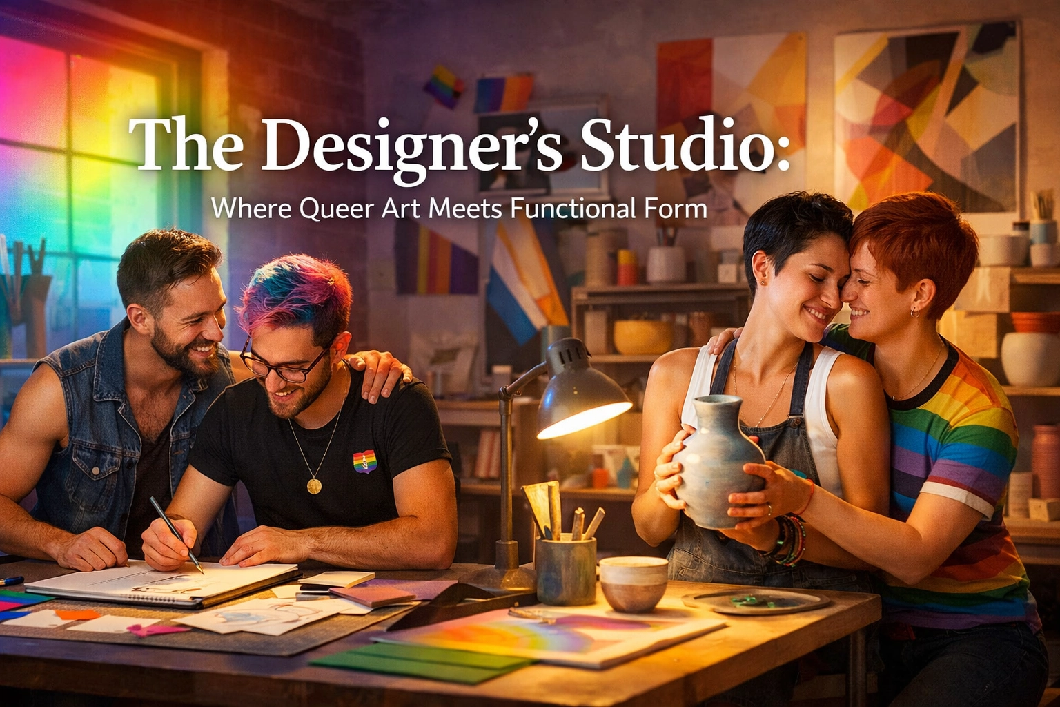 The Designer's Studio: Where Queer Art Meets Functional Form