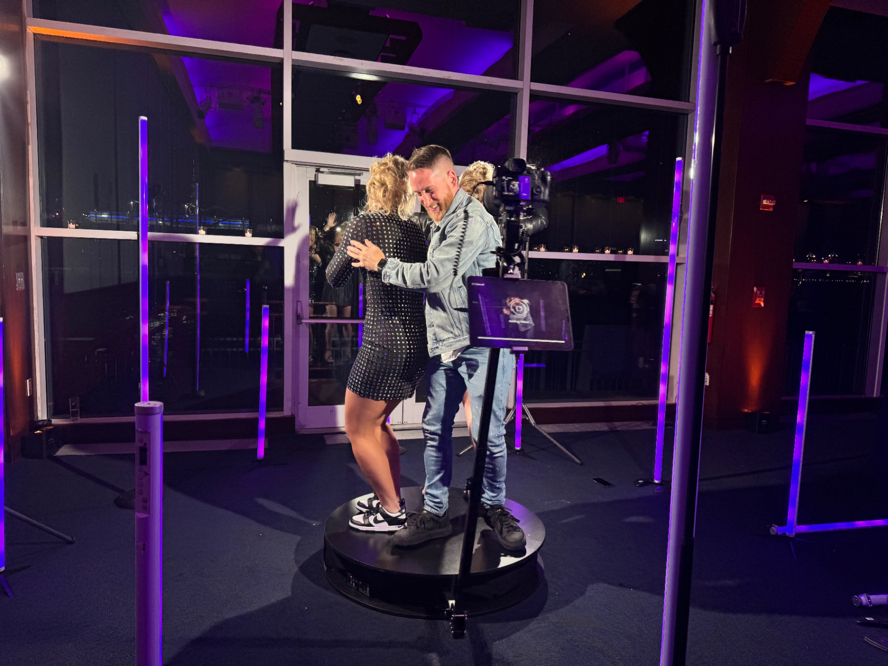 Studio Z cinematic 360 video booth experience for brand activations