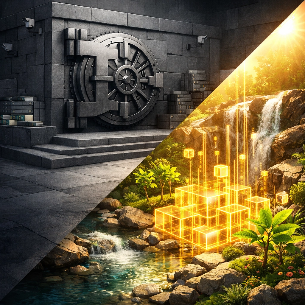 Blockchain technology turning business fees into social impact and environmental conservation.