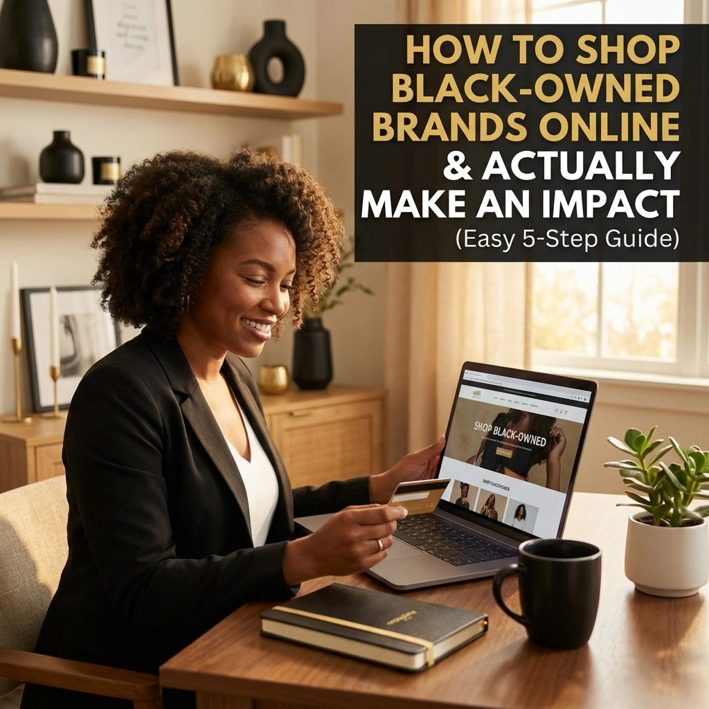 How to Shop Black-Owned Brands Online and Actually Make an Impact (Easy 5-Step Guide)