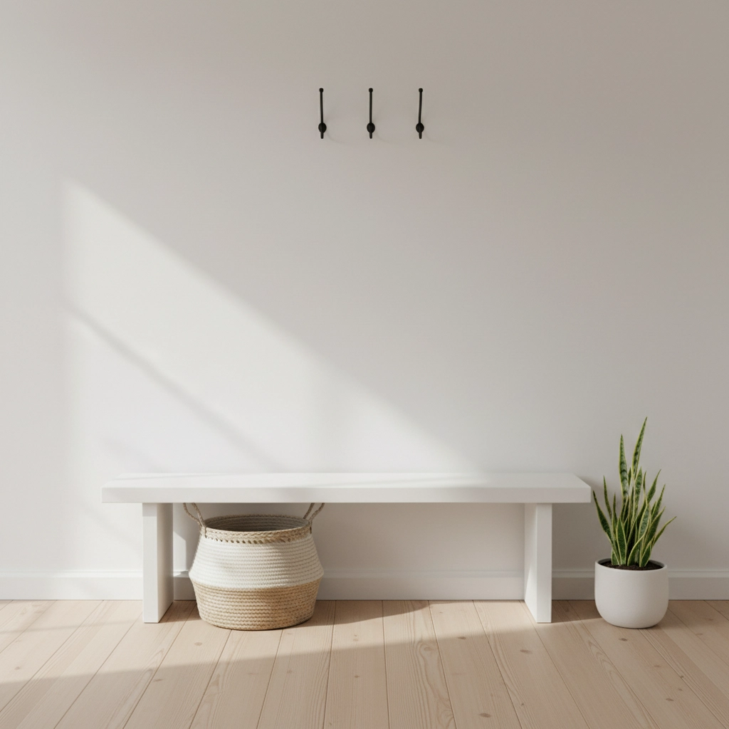 Welcoming, tidy entryway creating a strong first impression for Richmond VA home buyers