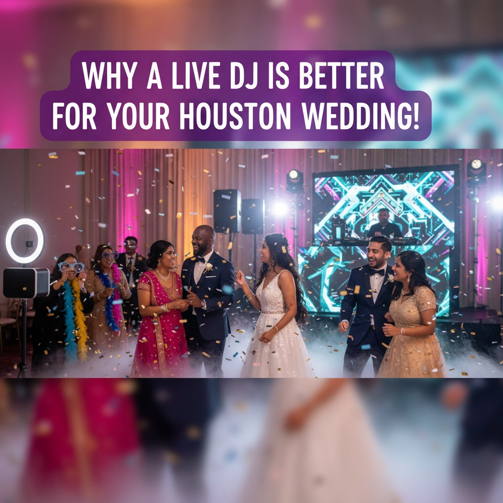 Why a Live DJ is Better Than a Playlist for Your Houston Wedding (Real Stories Inside!)