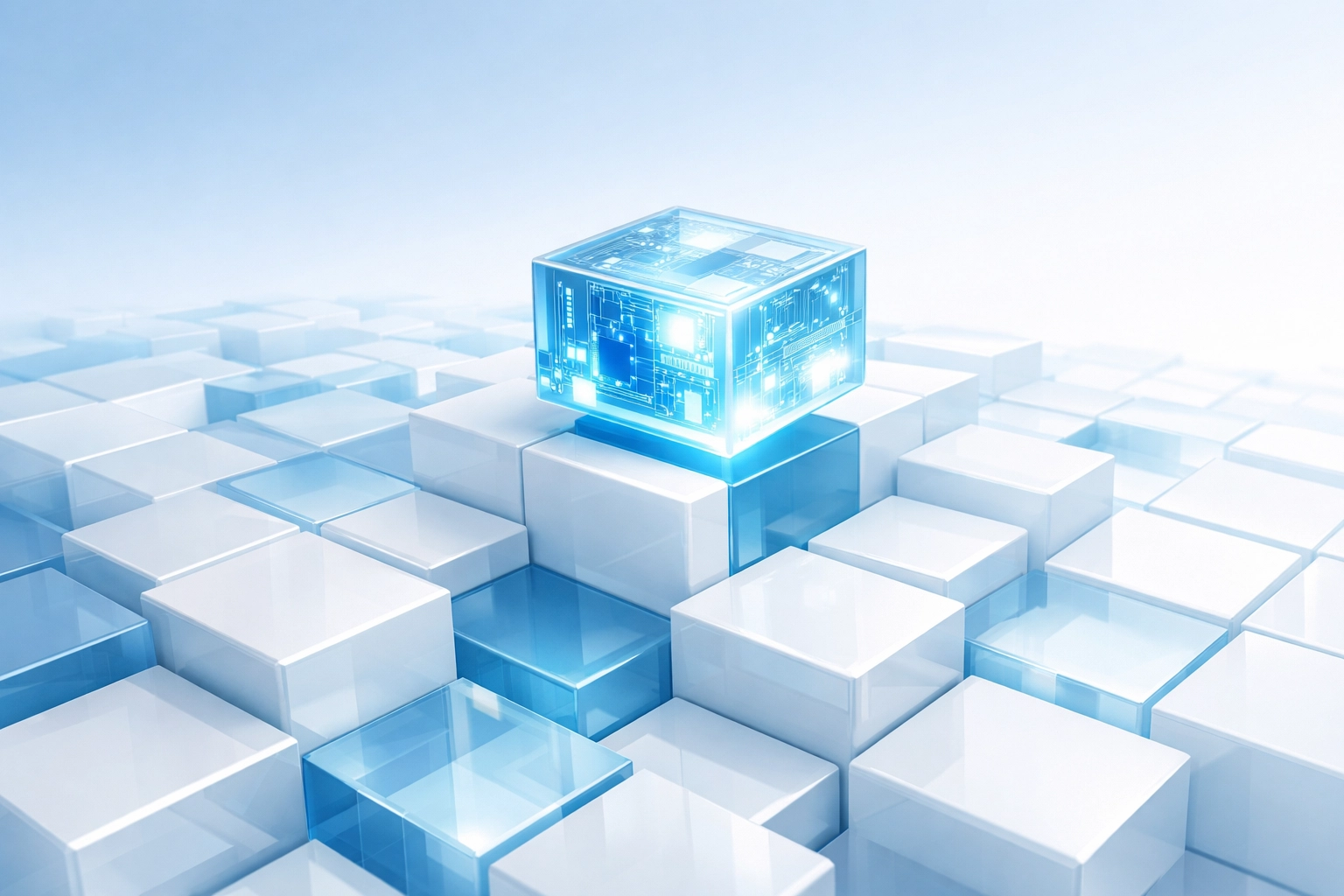 Scalable modular blocks representing specialized micro-automations for reliable AI workflow integration.