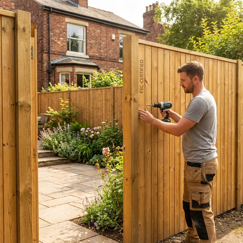 Sustainable Fencing Materials Explained: Why FSC-Certified Timber Is Taking Over Manchester Gardens