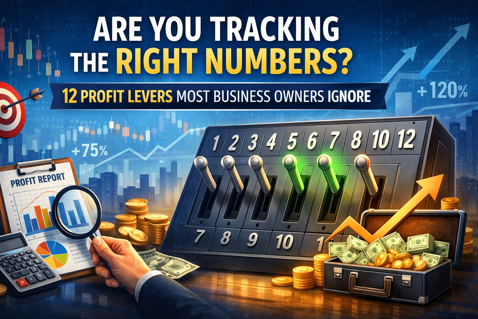 [HERO] Are You Tracking the Right Numbers? 12 Profit Levers Most Business Owners Ignore
